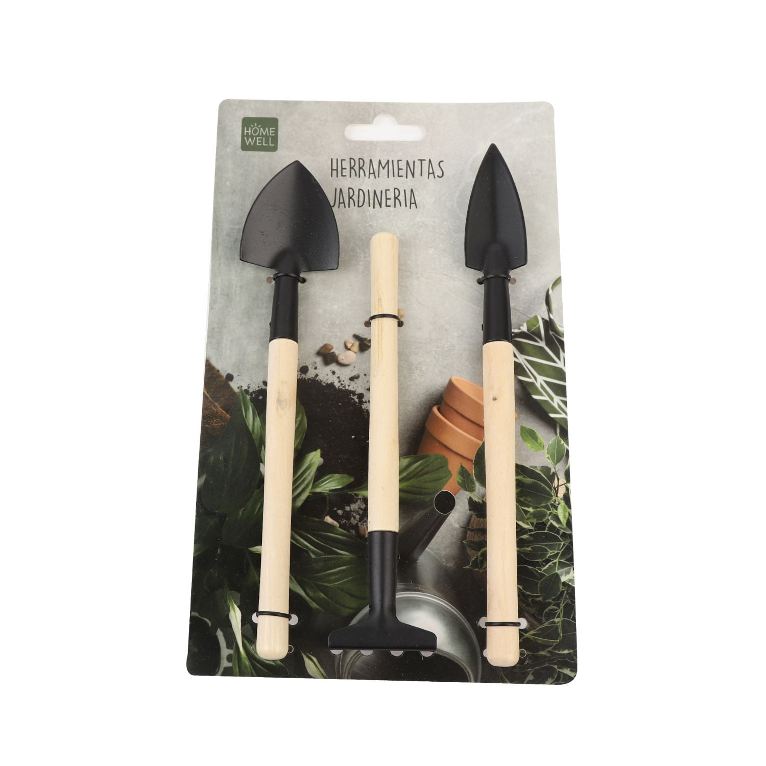 Homewell - Set Herramienta Jardinería Chica 3u