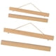 thumbnail image 2 of 2 unids imán de madera marco de fotos diy cartel de fotos pintura percha madera ramin, 2 of 5