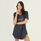 thumbnail image 2 of Camisa de Dormir Hania Manga Corta Azul, 2 of 5