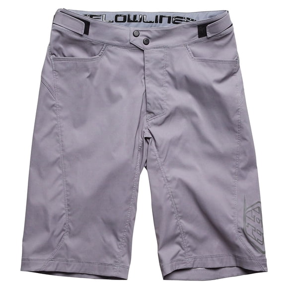 Shorts de ciclismo de montaña Troy Lee Designs Flowline color carbón talla 36