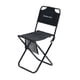 thumbnail image 1 of Piso Plegable con respaldo Negro, 1 of 3