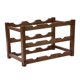 thumbnail image 1 of Estante De Vino Soporte De Botella De Lujo Soporte De Madera Almacenamiento De Botellas De Vino Estante De Alcohol De 3 Capas, 1 of 5