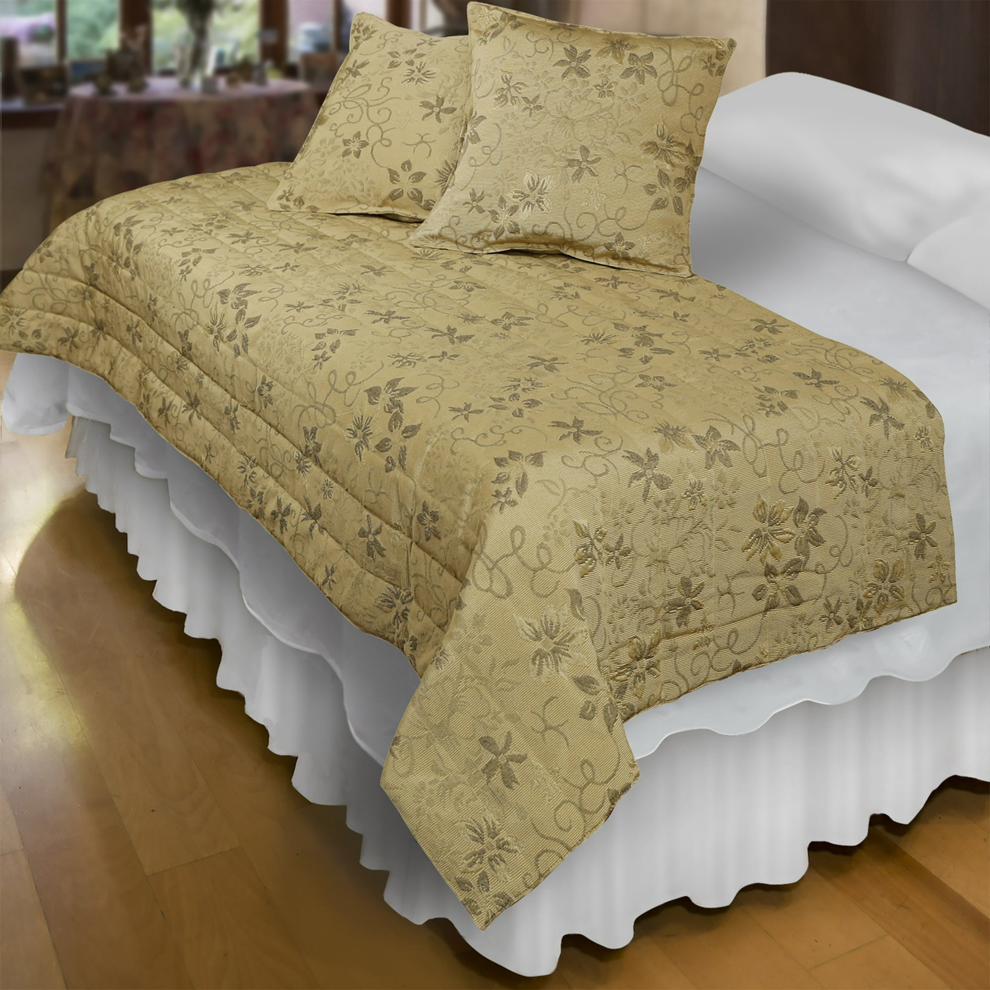Mallorca - Piecera Con Fundas Sk Victoriana Beige Reversible
