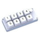 thumbnail image 1 of Teclado De Una Sola Mano Eje Mecánico Teclado Mecánico Para Juegos De 1 Mano Blanco, 1 of 3