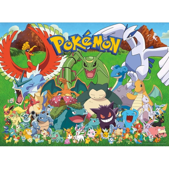 Rompecabezas de Buffalo Games, favoritos de los fanáticos de Pokémon, 100 piezas