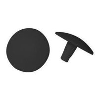 Tapa Tornillo Soberbio 3 Mm Negro Bolsa 500 Un Dvp