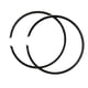 thumbnail image 2 of Juego De 2 Anillos 12140-99603 De Alta Calidad Para Motor Fueraborda Suzuki 2HP-9HP, 2 of 5