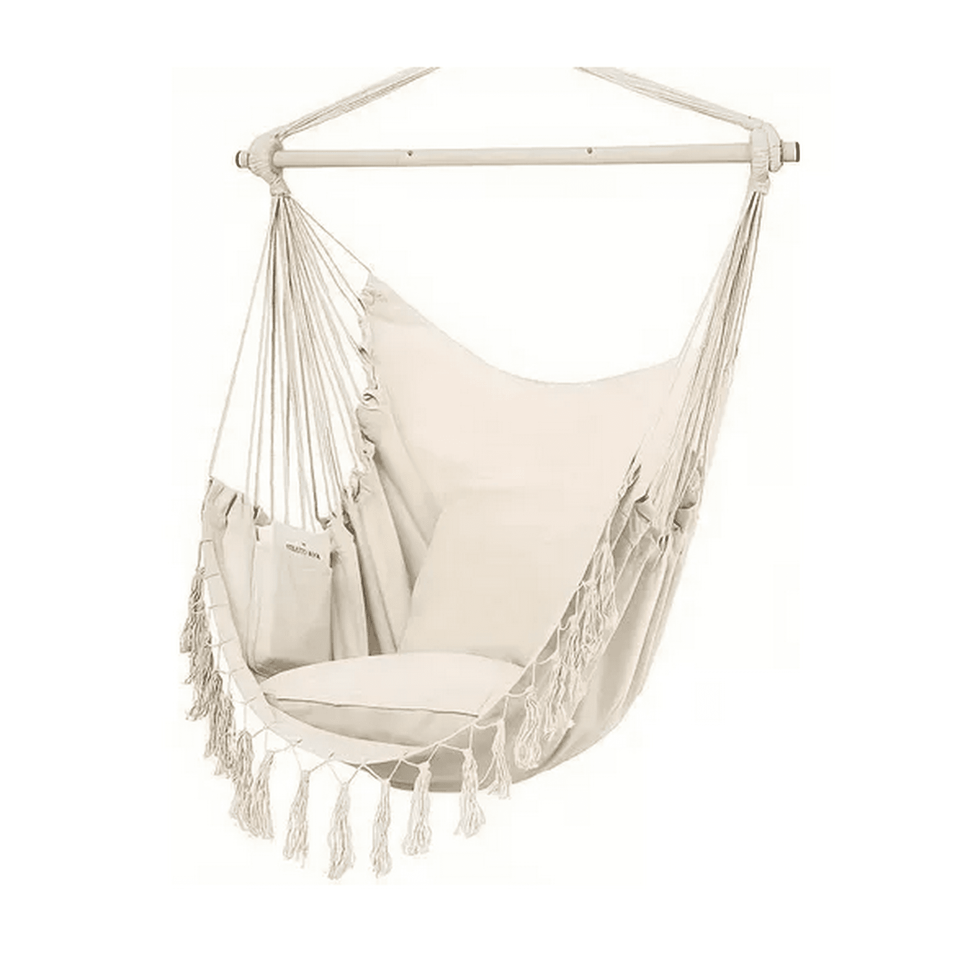 Genérico - Silla Hamaca Colgante Beige