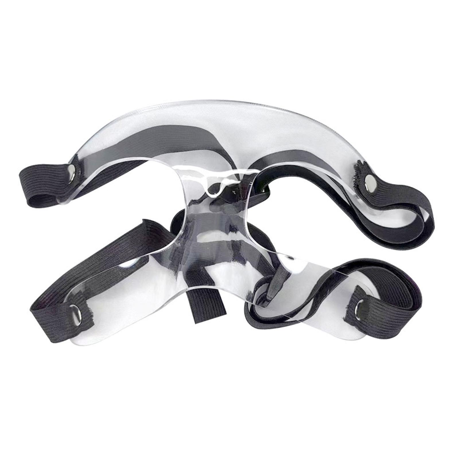 Ioensy - Mascarilla Protectora Nariz Protector Caras Escudo Para Niños Nariz Rota Fútbol Estilo A