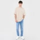 thumbnail image 4 of Polera Hombre Oversize Lisa Color Beige Corona, 4 of 5