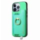 thumbnail image 5 of Funda Magnética Para Iphone 15 Pro Max Con Billetera Y Anillo Protector Resistente Verde, 5 of 6