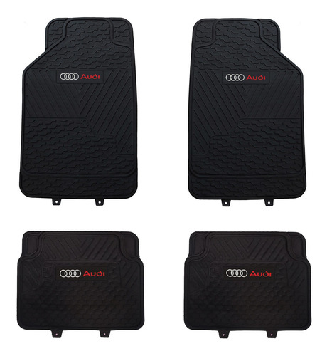 Jj Group - Pisos De Goma Audi Para Vehículos 4 Piezas
