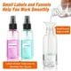 thumbnail image 3 of Botellas de aerosol Dabacc Fine Mist Mini Clear de 60 ml, paquete de 30, 3 of 6