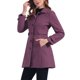 thumbnail image 4 of INSPIRE CHIC Abrigo Clásico de Mujer con Botonadura Simple de Invierno Largo con Bolsillos M Púrpura Polvoriento, 4 of 6