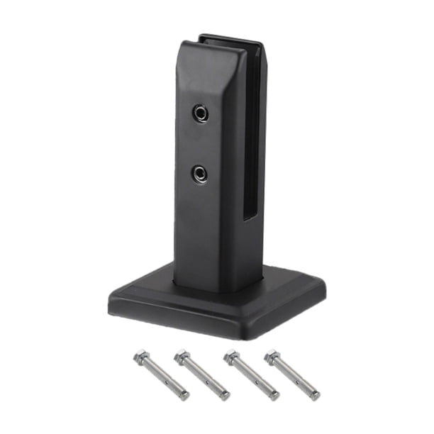 Abrazadera de vidrio con tornillos de fijación para cerca de piscina profesional, grifos de vidrio para balcón, escalera, cubierta de jardín de vidrio Altura 16cm