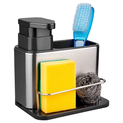 Irm - Dispensador De Lavalozas Jabón Porta Esponja Organizador