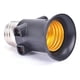 thumbnail image 1 of Soquete Enchufe Adaptador De Ampolleta E27 220v Bombilla Negro, 1 of 6