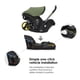 thumbnail image 3 of Base con cierre para asiento de coche y cochecito Doona de Doona, 3 of 6