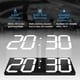 thumbnail image 5 of Reloj LED de pared digital CHKOSDA con números de 6 pulgadas y temporizador, color blanco, 5 of 8