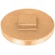 thumbnail image 1 of Enchufe de repuesto Sioux Chief Brass MPT de 4 pulgadas, 1 of 1