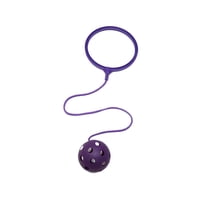 Ioensy - Pelota De Salto Para Tobillos Para Niños, Juguete De Fitness Portátil Para Parques, Juegos De Fiesta, Color Morado