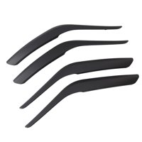 Magideal - 2 Pares De Cubiertas De Manija De Puerta Interior Para Piezas X1 E84, Piezas De Repuesto Para Vehículos, Embellecedor De Panel De Tracción Negro Mate