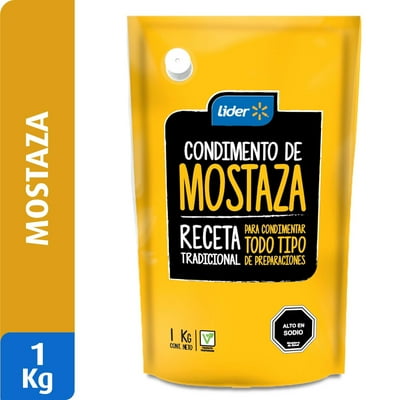 Mostaza Doypack 1000 G Lider