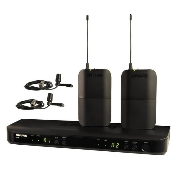 Sistema Inalambrico Solapa Dual Shure BLX188/CVL-K12