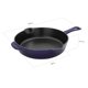 thumbnail image 3 of Sartén profunda STAUB de hierro fundido 21 cm azul oscuro 1,75 qt, 3 of 6