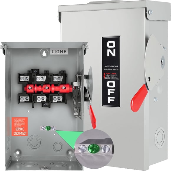 Interruptor De Descoión 3p 60 Amperios 120 240 V Nema 3r