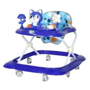 Genérico - Andadera Mini Coche Azul Interactiva Azul Infantil