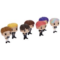 Figura De Vinilo Funko Pop! Jin De Mantequilla Rocks Bts, 9,5 Cm, Paquete De 7
