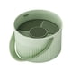 thumbnail image 5 of Cuenco De Lavado De Brochas De Maquillaje, Suministro De Salón De Secado Rápido Para Mujeres, Baño, Verde, 5 of 5