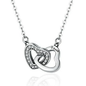 Lukso - Collar Colgante Corazón En Plata 925