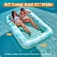 thumbnail image 2 of Tumbona hinchable para bronceado Float Sloosh XL, color blanco, 2 of 7