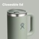 thumbnail image 5 of Vaso térmico para café Hydro Flask 680 ml azul puerto, 5 of 8
