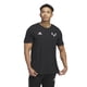 thumbnail image 1 of Camiseta adidas Messi para hombre, negra, manga corta, talla grande, 1 of 3
