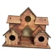 thumbnail image 2 of Nido De Colibrí Colgando Cabaña De Madera Casa Para Pájaros Para Gorriones Pinchas Rompiendo, 2 of 5