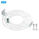 thumbnail image 3 of Uxcell 115mm (4.53") Kit de Montaje de Lámpara Universal, 2 juegos de Placa de Barra Transversal para Luz Cercana al Techo, 3 of 7