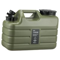 Magideal - Contenedor De Agua Portátil Con Grifo, Jarra De Almacenamiento De Agua, Cubo De Pe De Calidad Alimentaria Para Acampar Al Aire Libre, Supervivencia, M 11L