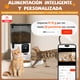 thumbnail image 3 of Dispensador Alimento Automático Para Mascota Perros Gatos Con Cámara 1080p Wifi Control 7 Litros Color Blanco, 3 of 11