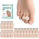 thumbnail image 1 of Alisador de dedos Toe Wraps Welnove Hammer, paquete de 16, color beige, 1 of 7