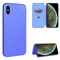 Foxdock - Funda Flip Para Iphone X/Xs - Funda Magnética De Negocios, Funda Protectora Delgada