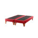 thumbnail image 1 of Base Dividida Cama Europea 2 Plazas 150x190 CM Rojo Felpa, 1 of 3