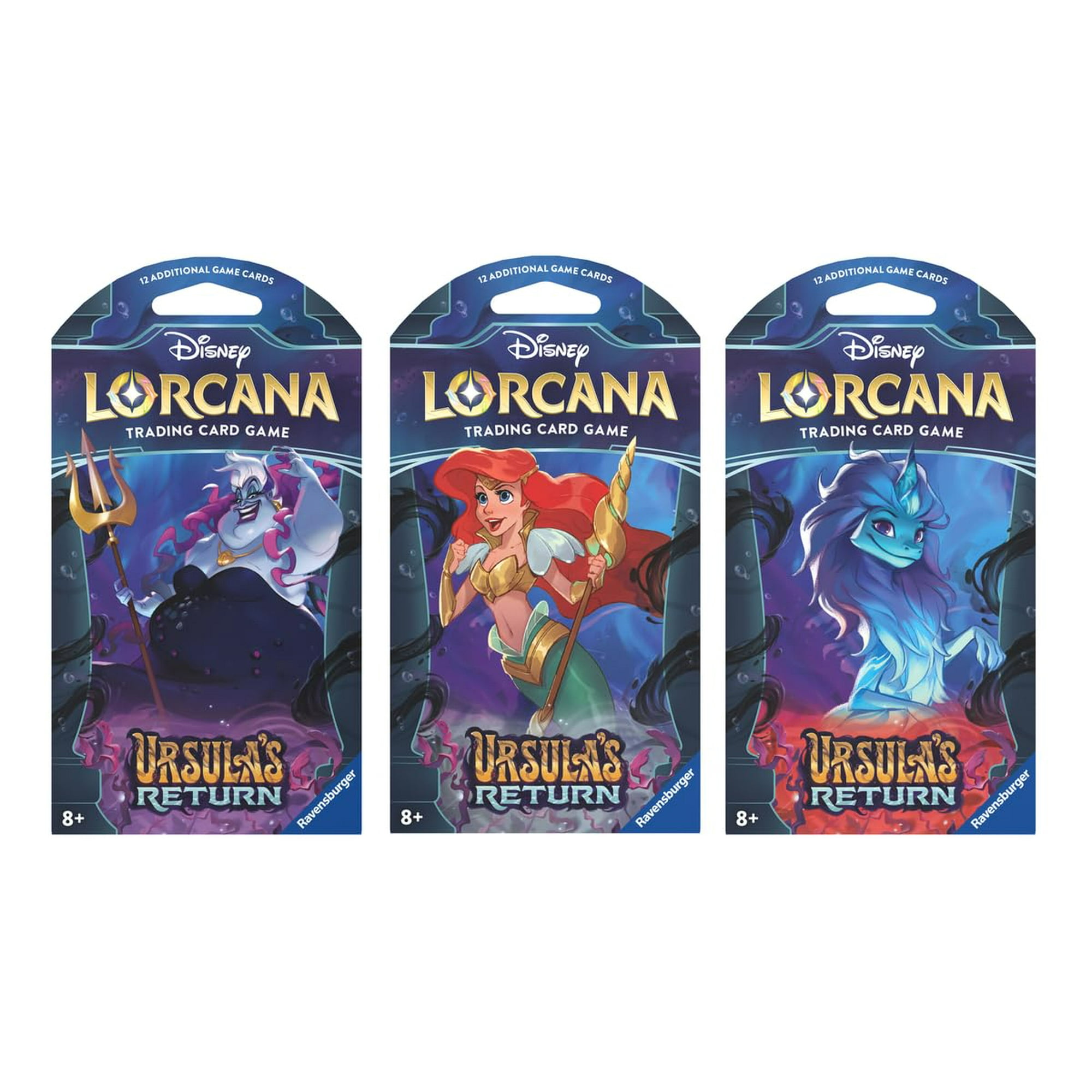 Paquete De Refuerzo Para Juegos De Cartas Coleccionables Ravensburger Disney Lorcana