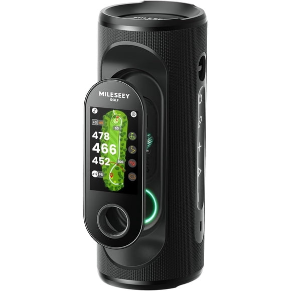 MILESEEY GeneSonic Pro Golf GPS Speaker con 43.000 cursos sin suscripción