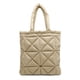 thumbnail image 1 of Quilted Puffer Tote Bag For Women, Puffy Y2K Aesthetic Shoulder Bag, Large Soft Padded Handbags, 1 of 3