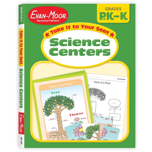 Centros de Ciencias Evan-Moor Educational para PreK-K