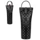 thumbnail image 1 of Bolsa aislada para vino opux de 1 botella - Tote negro, 1 of 7