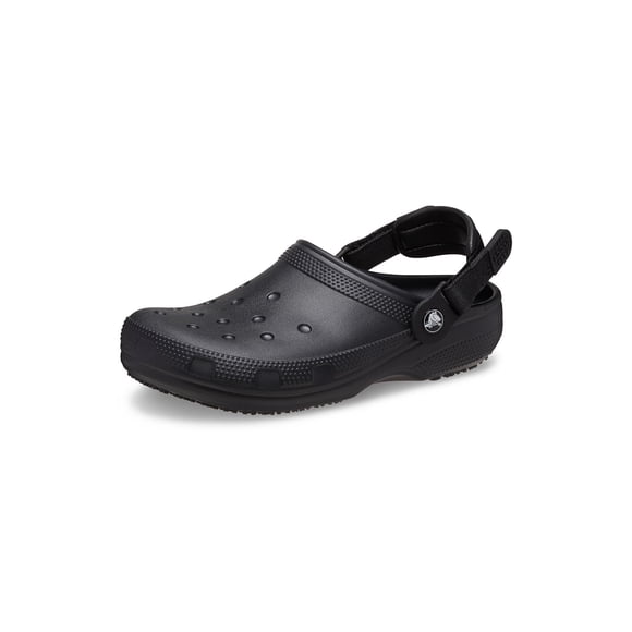 Zapatos Crocs Classic Work Zueco negro para hombre 7, mujer 9